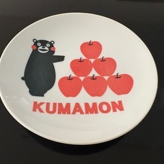 くまモン絵皿の画像