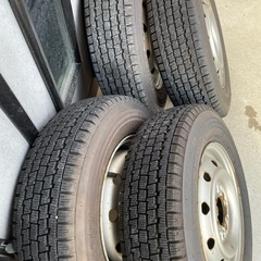 スタッドレスタイヤ145/80R12軽トラ等に
の画像