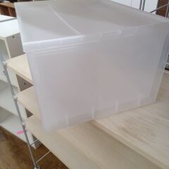 ★リユースのサカイ水戸店★  プラ収納  H23.5×D44.5×W34 クリーニング済み MT6092の画像