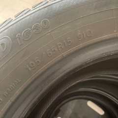 無料タイヤ　195/65R15【3814】の画像