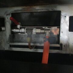 鉄板付きテーブル　お好み焼きテーブル　LPガス用【引き取り限定】の画像