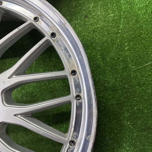 社外　17インチ　ホイール　K-BREAK LILITH 17×5.5J +45 PCD100 ハブ72 4H ジャンク　S50904077