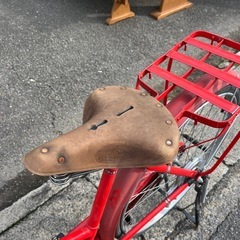 郵政自転車　郵便自転車　赤チャリの画像