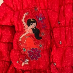 110〜120cm ディズニープリンセスジャケット　女の子の画像