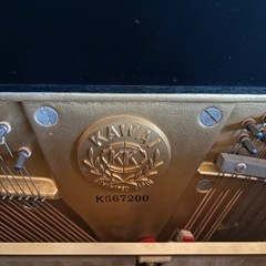 カワイ　アップライトピアノの画像