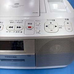 東芝  CDラジカセ 　2014年製の画像