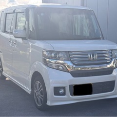 ★車検R8年1月迄★H26年式　NBOXカスタムSSパッケージ　パール　ナビ　純正アルミの画像