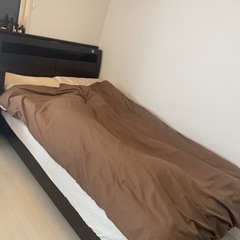 【ニトリ】セミダブル　すのこダブルベッドフレーム(KB MBR ST)の画像