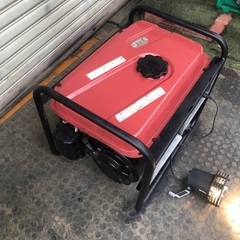 実働　発電機　新ダイワ製　EGR2600 100V 60Hz 2.6kVAの画像