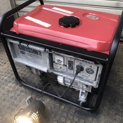 実働　発電機　新ダイワ製　EGR2600 100V 60Hz 2.6kVAの画像