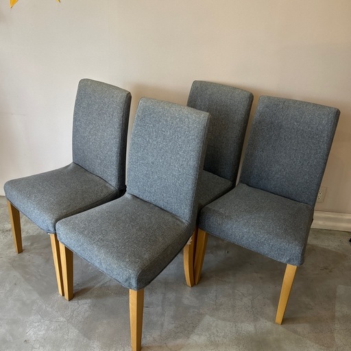 11/15廃棄予定！定価52000円IKEA BERGMUND ベリムンドチェア4脚セット