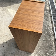 カラーボックス　　ミラー付きの画像