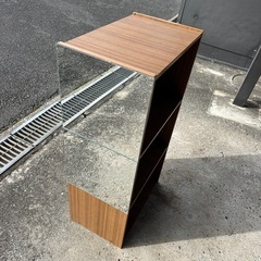 カラーボックス　　ミラー付きの画像