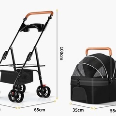 訳あり　ペットカートの画像