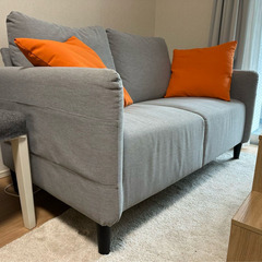 ⭐️ソファー⭐️  2人掛け 美品 大阪市近郊配送無料の画像