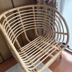 椅子２つクッション付きの画像