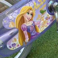 ラプンツェル自転車の画像