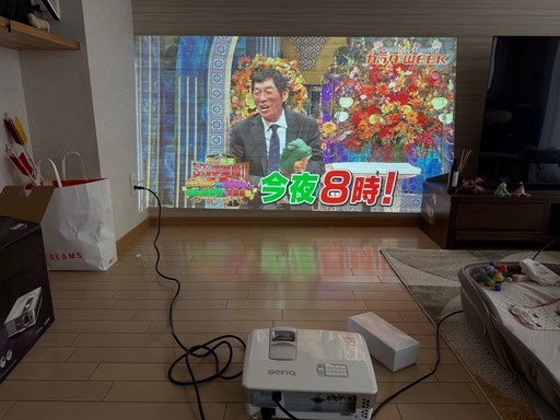 受け渡し完了しました！フルHD/3D対応！BenQ ホームプロジェクター 
