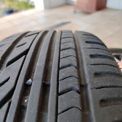 185/60/15 夏タイヤホイール付き４本セットの画像