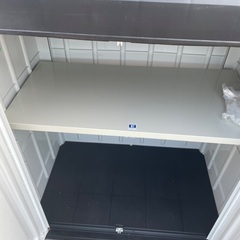 【譲渡済】★2000円★　物置　ホームロッカー　プラスチック製　軽量　W75　H85　奥行49　の画像