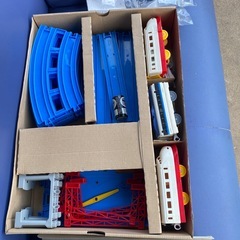 親子で遊ぼう。新幹線セットの画像