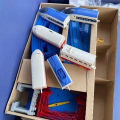 親子で遊ぼう。新幹線セットの画像