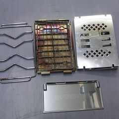 captainstag カマド スマートグリル B6型 3段調節可 マルチパネル付き キャンプ ソロ アウトドア キャプテンスタッグ 焚火台 コンロ 札幌 手稲  の画像