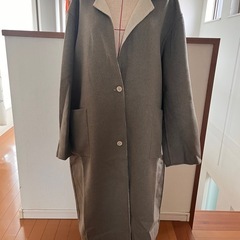 kastane リバーシブル　チェスターコートの画像