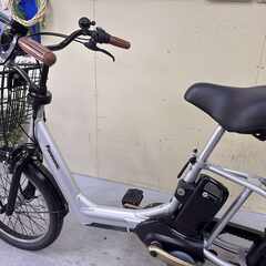 148整備済新基準パナソニックギュットアニーズ電動アシスト自転車20インチ中古車の画像