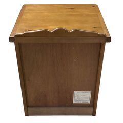 コスガ プロヴァンス ナイトテーブル 高級家具 北欧家具 天然木★S3365Aの画像