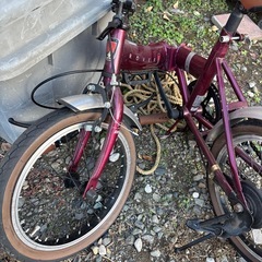 16インチ折りたたみ自転車の画像