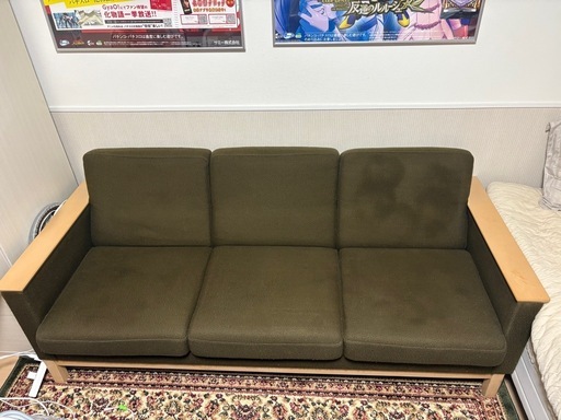 【交渉歓迎11/27まで】コクヨ　3人掛けソファー