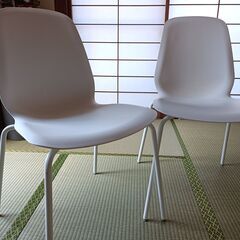 IKEA チェア、椅子 ２脚の画像