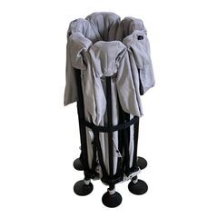 日本育児 折りたたみ ベビーサークル グレー★S3366Aの画像