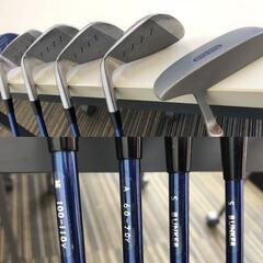 ☆レディースゴルフクラブセット CUU CUU 8本 marie claire sport マリクレールスポーツ バッグ付き  ドライバー アイアン パター 現状品 中古品（NF251104)303-584の画像