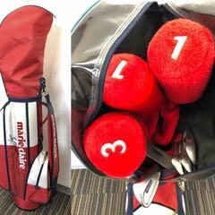 ☆レディースゴルフクラブセット CUU CUU 8本 marie claire sport マリクレールスポーツ バッグ付き  ドライバー アイアン パター 現状品 中古品（NF251104)303-584の画像