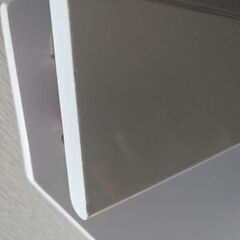 YAMAZEN 折りたたみローテーブル白の画像