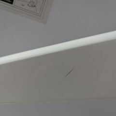 YAMAZEN 折りたたみローテーブル白の画像