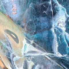 めのう 花仙山 玉造 ジャスパー 青メノウ 碧玉 翡翠 瑪瑙 観賞石 水石 山型 美石 勾玉 菊花石 重量27.2kgの画像