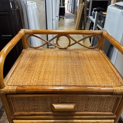 ラタンチェスト　シミあり　の画像