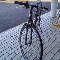 ★リユースのサカイつくば店★TK7153  NESTO  VACANZE クロスバイク  ブラック クリーニング済み 【リユースのサカイつくば店】の画像
