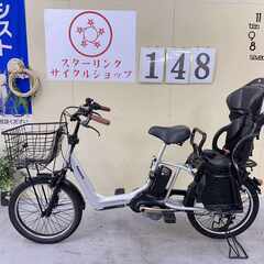 148整備済新基準パナソニックギュットアニーズ電動アシスト自転車20インチ中古車の画像