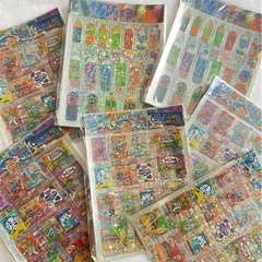 キラッキラ食品シールの画像