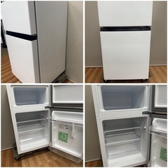 Hisense ノンフロン冷凍冷蔵庫　87L HR-B91E3W 2024年の画像