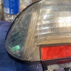 ライブディオ　AF34 AF35　クリアーテール　ラメ塗装の画像