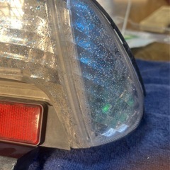 ライブディオ　AF34 AF35　クリアーテール　ラメ塗装の画像