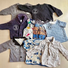 ロンパース　ズボン　ジャケット　スイング　子供服の画像