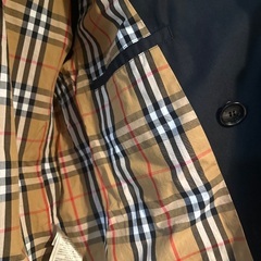 【美品】バーバリー トレンチコート ケンジントン メンズ ブラック サイズ50（XL相当）の画像