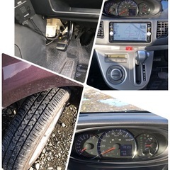平成22年式　ダイハツ　ムーヴ　カスタムＸ　ナビ　ブラウン　修復歴なし　車検令和9年2月迄　美車の画像