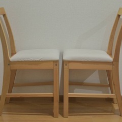 IKEA チェア ２脚 の画像